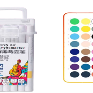 ACRYLIC MARKER 24 PCS